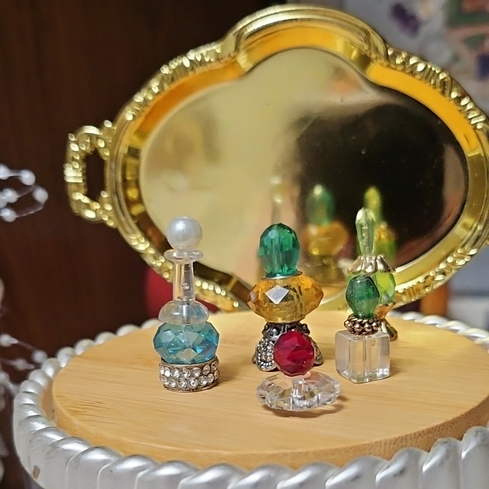 Tiny Miniture Perfume Bottles